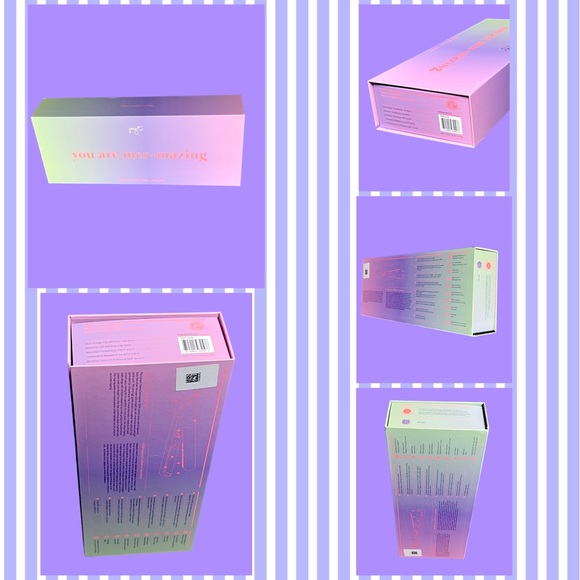 PYT HAIR Professional Ceramic Flat Iron Styling Tool Mermaid NIB MSRP $300 - Picture 12 of 16